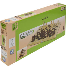 Natural Games Schachkassette hell, 29x29cm