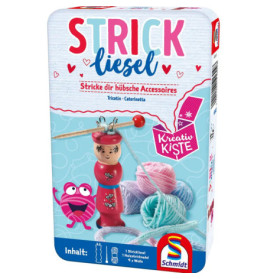 Schmidt Spiele Bring-mich-mit Strickliesel Metalldose