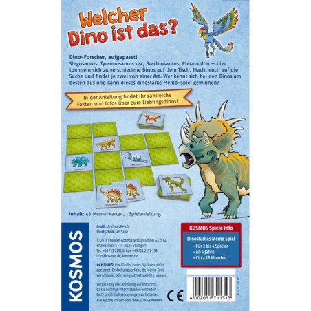 Kosmos Welcher Dino ist das?