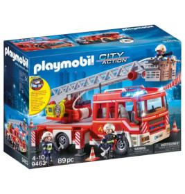 PLAYMOBIL 9463 Feuerwehr-Leiterfahrzeug