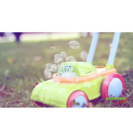 Outdoor active Seifenblasen-Rasenmäher, mechanisch, ca. 44x21x50 cm, ab 3 Jahre