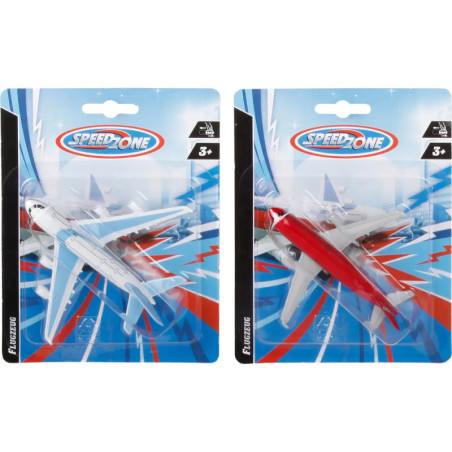 Speen Zone D/C Flugzeug, 12cm, 4-fach sortiert, 135x182mm