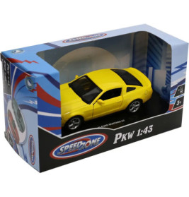 Speed Zone D/C Straßenfahrzeuge, 4-fach sortiert, 1:43, Rückzug