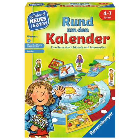 Ravenburger 24984 Rund um den Kalender Spielen und Lernen