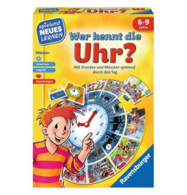 Ravenburger 24995 Wer kennt die Uhr? Spielen und Lernen