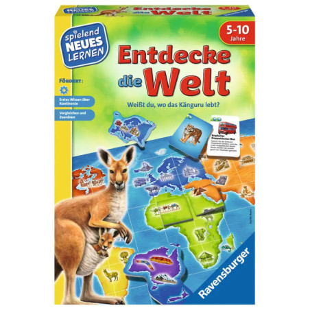 Ravenburger 24990 Entdecke die Welt Spielen und Lernen