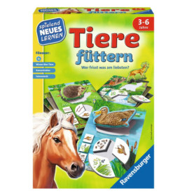 Ravenburger 25034 Tiere füttern Spielen und Lernen