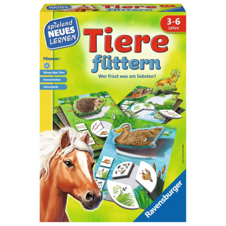 Ravenburger 25034 Tiere füttern Spielen und Lernen Ravenburger 25034 Tiere füttern Spielen und Lernen