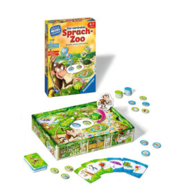 Ravenburger 24945 Der verdrehte Sprach-Zoo Spielen und Lernen
