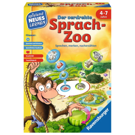 Ravenburger 24945 Der verdrehte Sprach-Zoo Spielen und Lernen