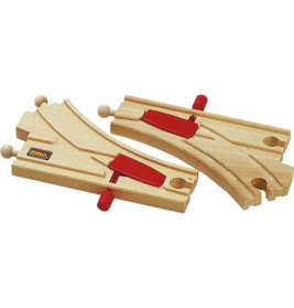 Ravenburger 63334400 Mech. Weichenpaar (L1/M1) RW Tracks