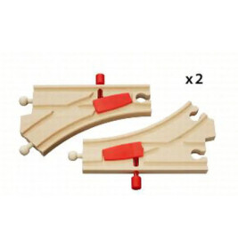 Ravenburger 63334400 Mech. Weichenpaar (L1/M1) RW Tracks