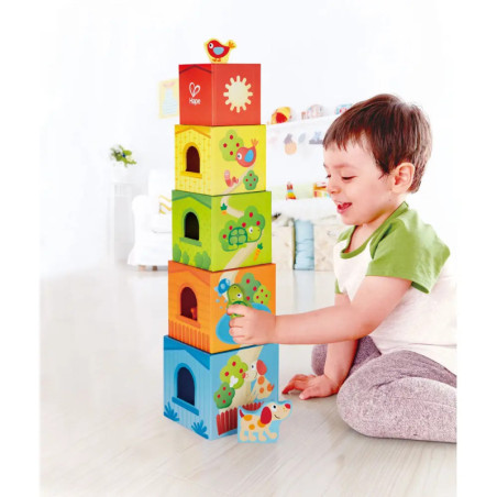 Hape Pepe & Friends Stapelturm