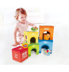Hape Pepe & Friends Stapelturm