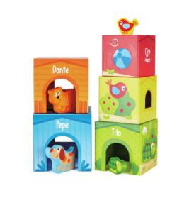 Hape Pepe & Friends Stapelturm