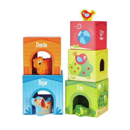 Hape Pepe & Friends Stapelturm