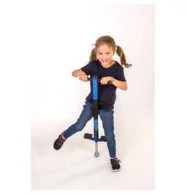 New Sports Pogo Stick, blau schwarz, Höhe 95 cm