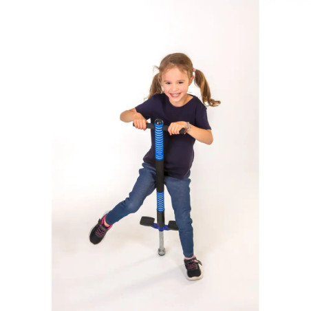 New Sports Pogo Stick, blau schwarz, Höhe 95 cm