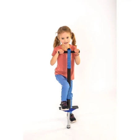 New Sports Pogo Stick, blau schwarz, Höhe 95 cm