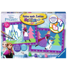 Ravensburger 27771 Malen nach Zahlen Die Eiskönigin Malen nach Zahlen Junior