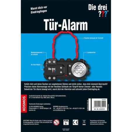 Kosmos Die drei ??? Tür-Alarm Kosmos Die drei ??? Tür-Alarm