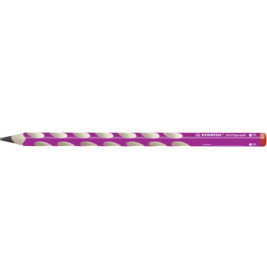 Ergonomischer Dreikant-Bleistift für Rechtshänder - STABILO EASYgraph in pink - Einzelstift - Härtegrad B