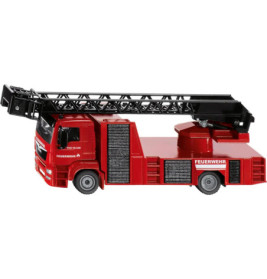 SIKU 2114 MAN Feuerwehr Drehleiter