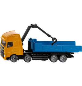 SIKU 1683 Volvo Abrollkipper mit Kran