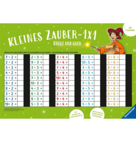 Ravenburger 41584 Zaubertafel: Kleines Zauber-1x1: Kreuz und quer Lernen