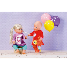 Zapf Dolly Moda Sommerkleid & Leggings 39-46 cm, sortiert