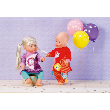 Zapf Dolly Moda Sommerkleid & Leggings 39-46 cm, sortiert Zapf Dolly Moda Sommerkleid & Leggings 39-46 cm, sortiert