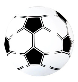 Splash & Fun Strandball Fußball,   ca. 30 cm