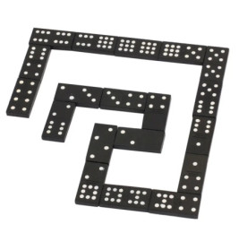 Natural Games Holz Domino, 55 Steine