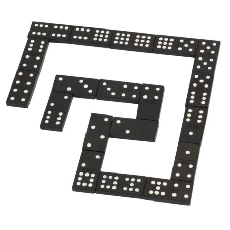 Natural Games Holz Domino, 55 Steine