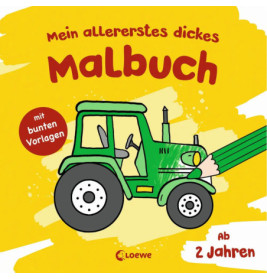 Loewe Mein allererstes dickes Malbuch (Traktor)