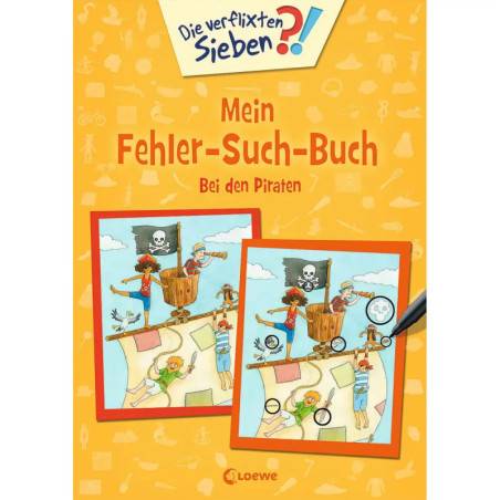 Loewe Die verflixten Sieben - Mein Fehler-Such-Buch