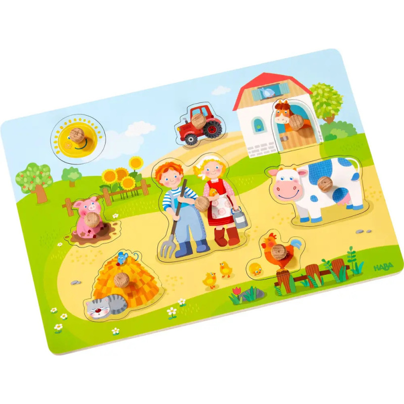 HABA Greifpuzzle Auf dem Bauernhof