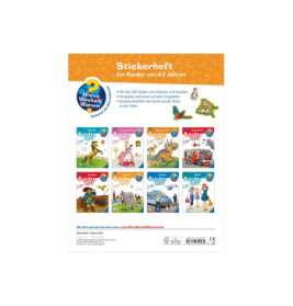 Ravenburger 32943 Wieso? Weshalb? Warum? Stickerheft: Im Zoo WWW-Malbuch (ab 01/06)