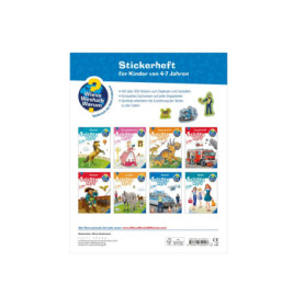 Ravenburger 32942 Wieso? Weshalb? Warum? Stickerheft: Polizei WWW-Malbuch (ab 01/06)