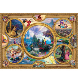 Schmidt Spiele Puzzle Thomas Kinkade Disney Dreams Collection, 2000 Teile
