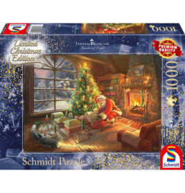 Schmidt Spiele Puzzle Der Weihnachtsmann ist da!, 1000 Teile