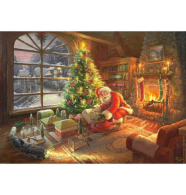Schmidt Spiele Puzzle Der Weihnachtsmann ist da!, 1000 Teile