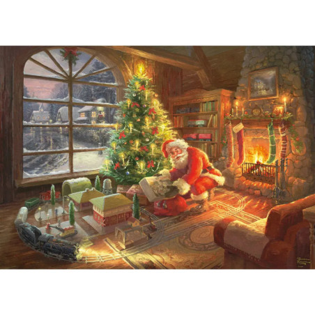 Schmidt Spiele Puzzle Der Weihnachtsmann ist da!, 1000 Teile