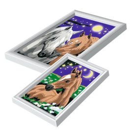 Ravenburger 28507 Malen nach Zahlen Atelier Pferde Malen nach Zahlen Atelier