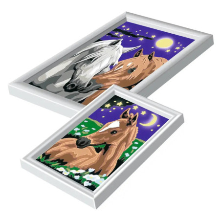 Ravenburger 28507 Malen nach Zahlen Atelier Pferde Malen nach Zahlen Atelier
