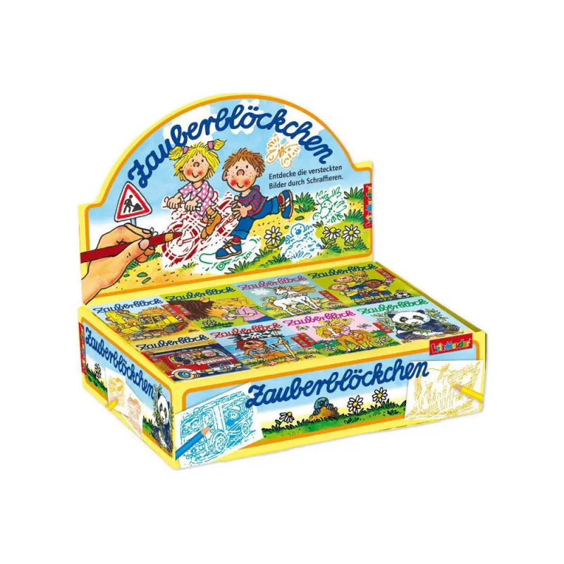 Zauberblöckchen, ab 3 Jahren., sortiert