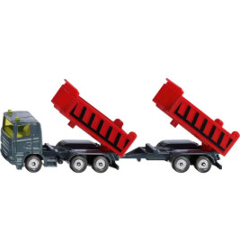 SIKU 1685 LKW mit Kippmulde und Kippanhänger