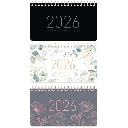Tischkalender pocket 2026 sortiert