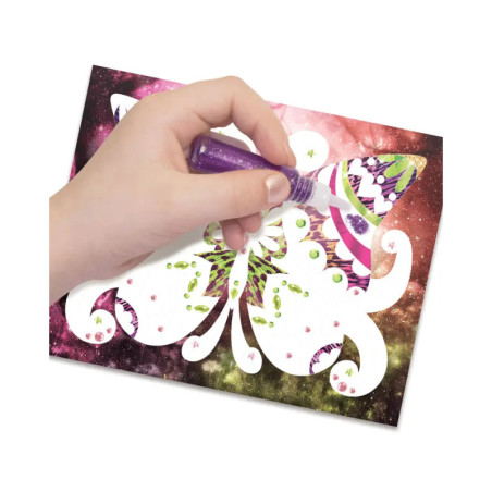 Nebulous Stars Glitzer- und Folien Kunst Nebulous Stars Glitzer- und Folien Kunst