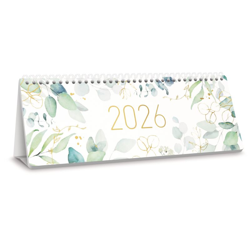 Tischkalender 2026Blattgold Tischkalender 2026Blattgold